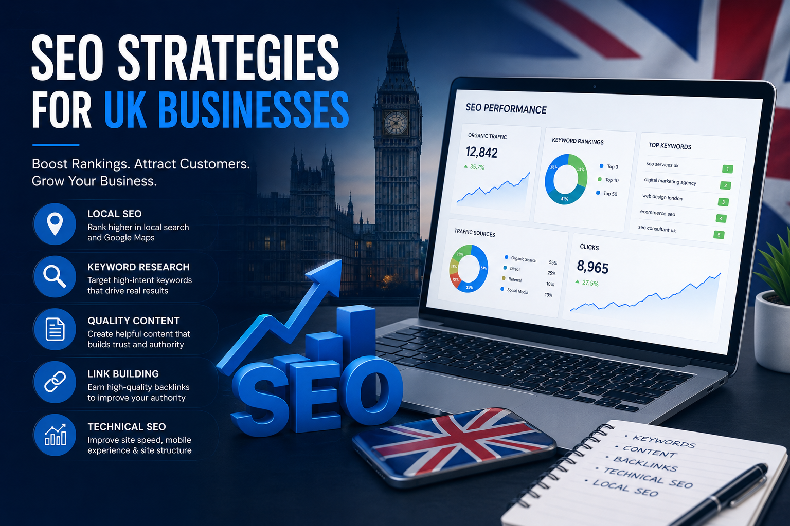 SEO Strategies for UK Businesses: A Complete Guide for 2026