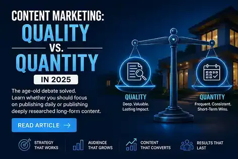 Content Marketing: Quality vs. Quantity in 2025