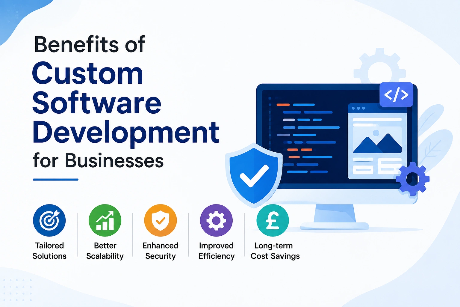 Benefits of Custom Software Development for Businesses