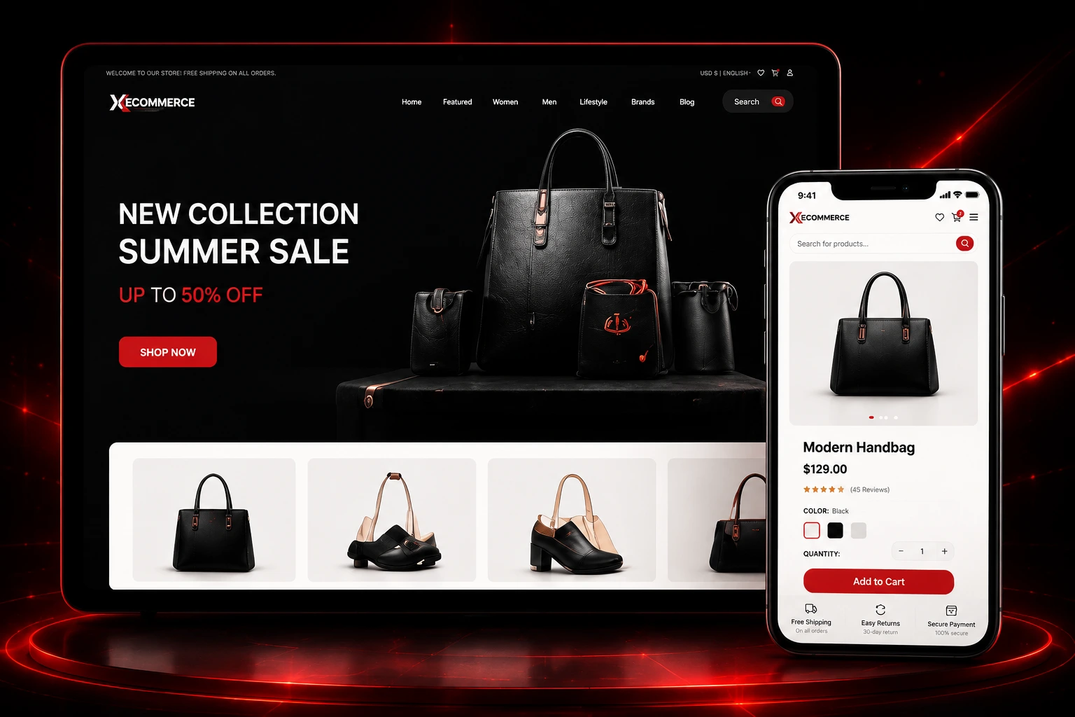 Ecommerce Development Hero