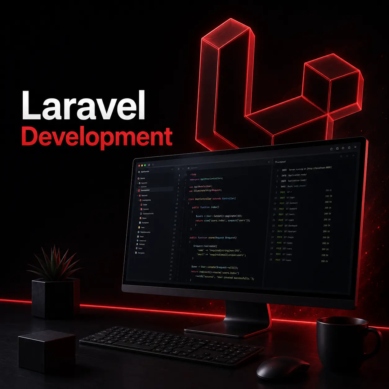 Laravel Development  Hero