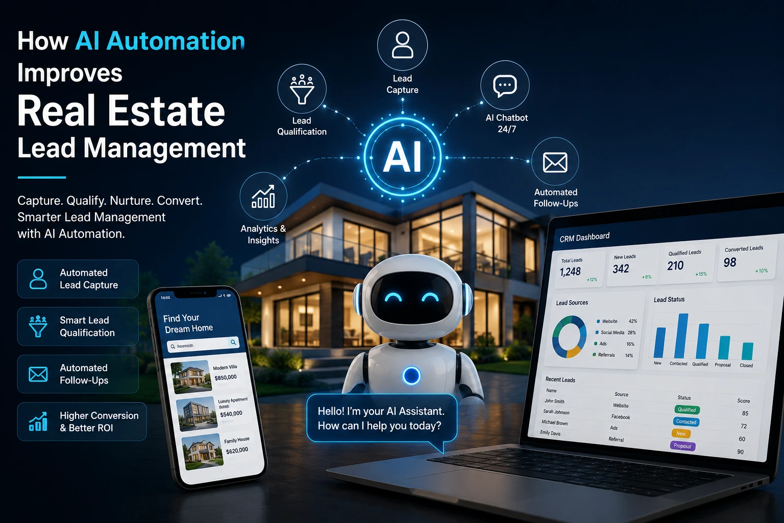 How AI Automation Improves Real Estate Lead Management