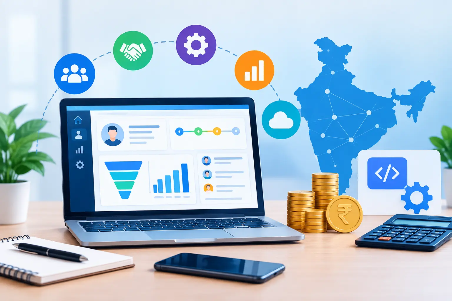 How Much Does Custom CRM Development Cost in India in 2026?